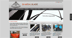 Desktop Screenshot of bimetalblade.com